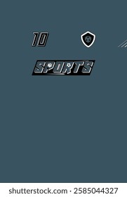 High Impact Sports Jersey Customizable Team Wear Soccer Basketball Football Esports Bold Graphics Abstract Modern Stylish Apparel