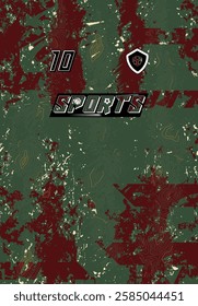 High Impact Sports Jersey Customizable Team Wear Soccer Basketball Football Esports Bold Graphics Abstract Modern Stylish Apparel