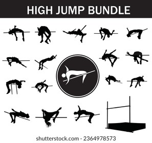 high five jump silhouette