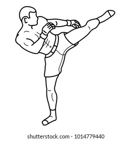 High Kick Fighter MMA