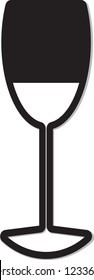 High Leg Wine Glass