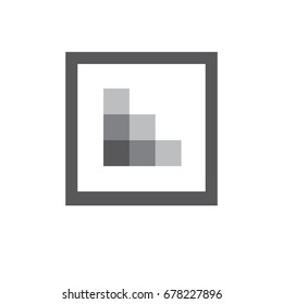 High or low res image icon - for UI or UX