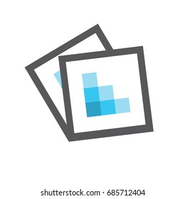 High or low res image icon - for UI or UX