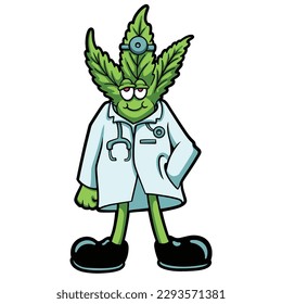 Vector de alta calidad de médico de la marihuana