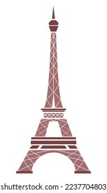 high metal tower in paris