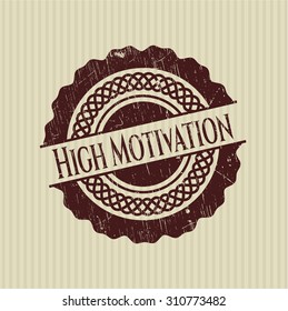 Hochmotivierungs-Gummistempel
