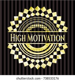 High Motivation shiny emblem