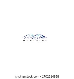 
High mount vector logo design