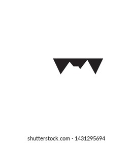 High Mountain icon  Logo Business Template Vector