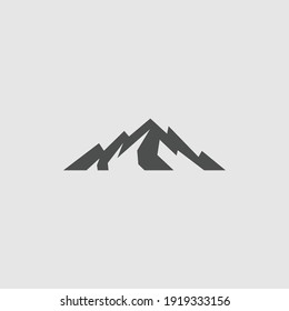 High Mountain Logo World Stock Vector (Royalty Free) 1919333156 ...