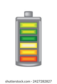 high performance battery technology illustration