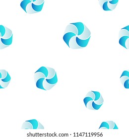 High Performance Blockchain Cryptocurrency Coin Sign Seamless Pattern