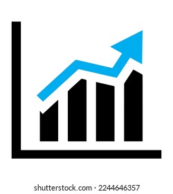 Icono de alto rendimiento.icono gráfico sobre fondo blanco para diseño gráfico y web. símbolo de concepto de ilustración creativa 