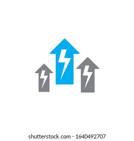 High performance related icon on background for graphic and web design. Creative illustration concept symbol for web or mobile app.