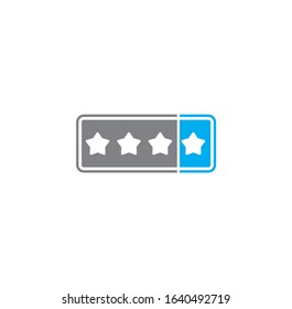 High performance related icon on background for graphic and web design. Creative illustration concept symbol for web or mobile app.
