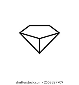 High potency icon Symbol mark in Outline style
