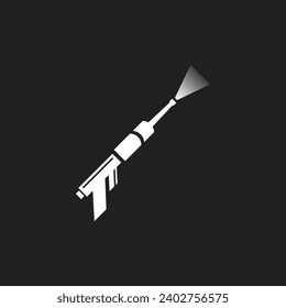 Hochdruck-Symbol, Vektorgrafik, Logo-Design	