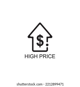 High Price Icon , Sale Icon