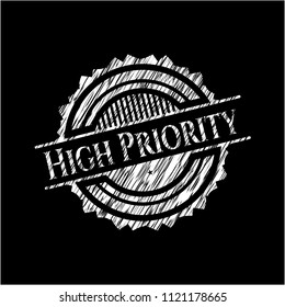 High Priority on blackboard