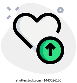 High pulse rate measurement on a digital devices