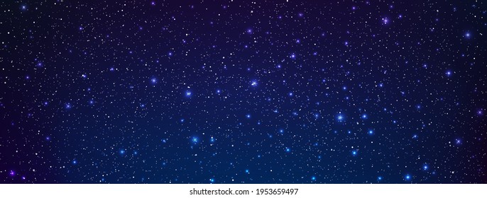 A high quality astrology horizontal background galaxy illustration with nebula cosmos with stardust in deep universe and bright shining stars illuminating the space.