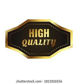 High Quality badge banner sale. badge banner sale design. High quality design with black and golden color. luxury banner sale