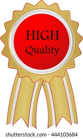 high quality   badge symbol 
