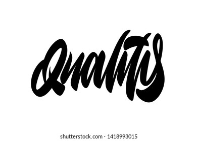 High quality, best quality, good quality and premium hand written typography. Good use for logotype, symbol, cover label, product, brand, poster title or any graphic design you want. 