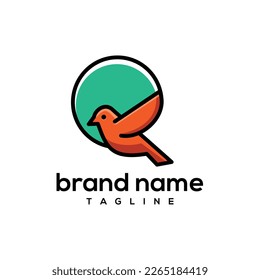 High quality  bird logo design for your business branding.