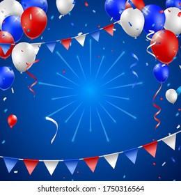 High Quality Birthday and Celebration Poster on Coloured Background . Isolated Vector Elements