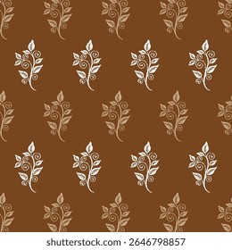 High quality block print in eps format for digital print.