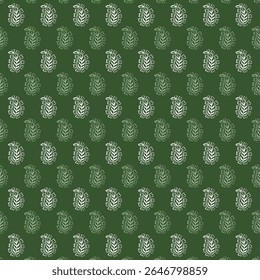 High quality block print in eps format for digital print.