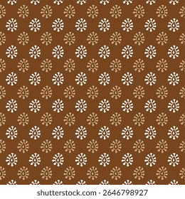 High quality block print in eps format for digital print.
