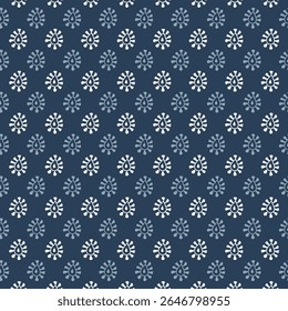High quality block print in eps format for digital print.
