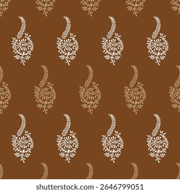High quality block print in eps format for digital print.