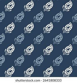 High quality block print pattern for print in eps format.