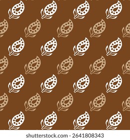 High quality block print pattern for print in eps format.