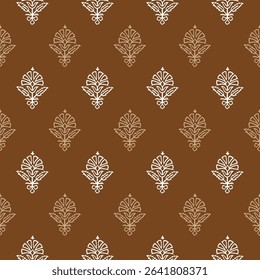 High quality block print pattern for print in eps format.