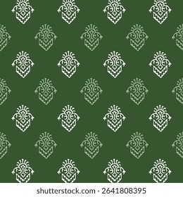 High quality block print pattern for print in eps format.