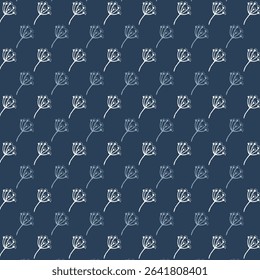 High quality block print pattern for print in eps format.