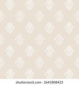High quality block print pattern for print in eps format.