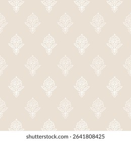High quality block print pattern for print in eps format.