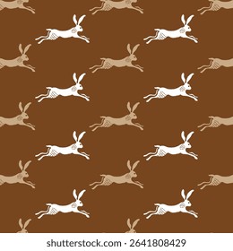 High quality block print pattern for print in eps format.