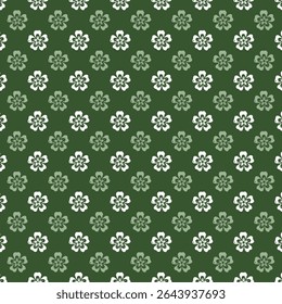 High quality block print pattern in EPS format for home decor.