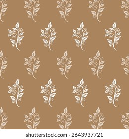 High quality block print pattern in EPS format for home decor.