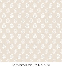 High quality block print pattern in EPS format for home decor.