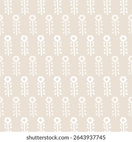 High quality block print pattern in EPS format for home decor.