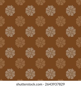 High quality block print pattern in EPS format for home decor.