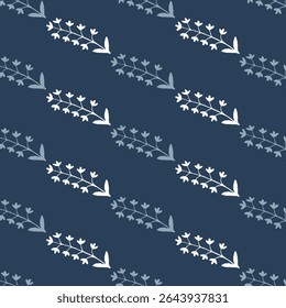 High quality block print pattern in EPS format for home decor.