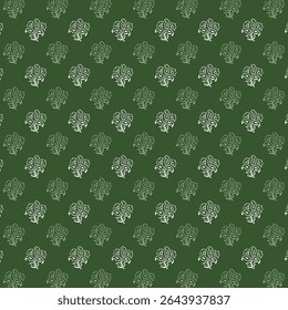 High quality block print pattern in EPS format for home decor.